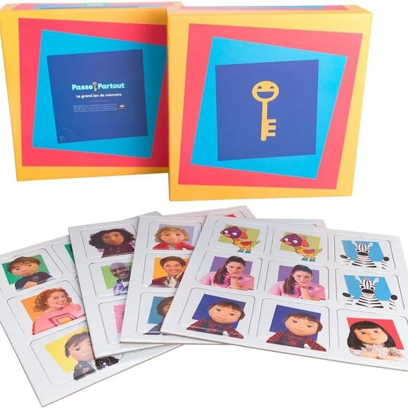 Brand New 🏭Passe-Partout Le Grand Jeu de Mémoire French Memory Game - Picture 5 of 13